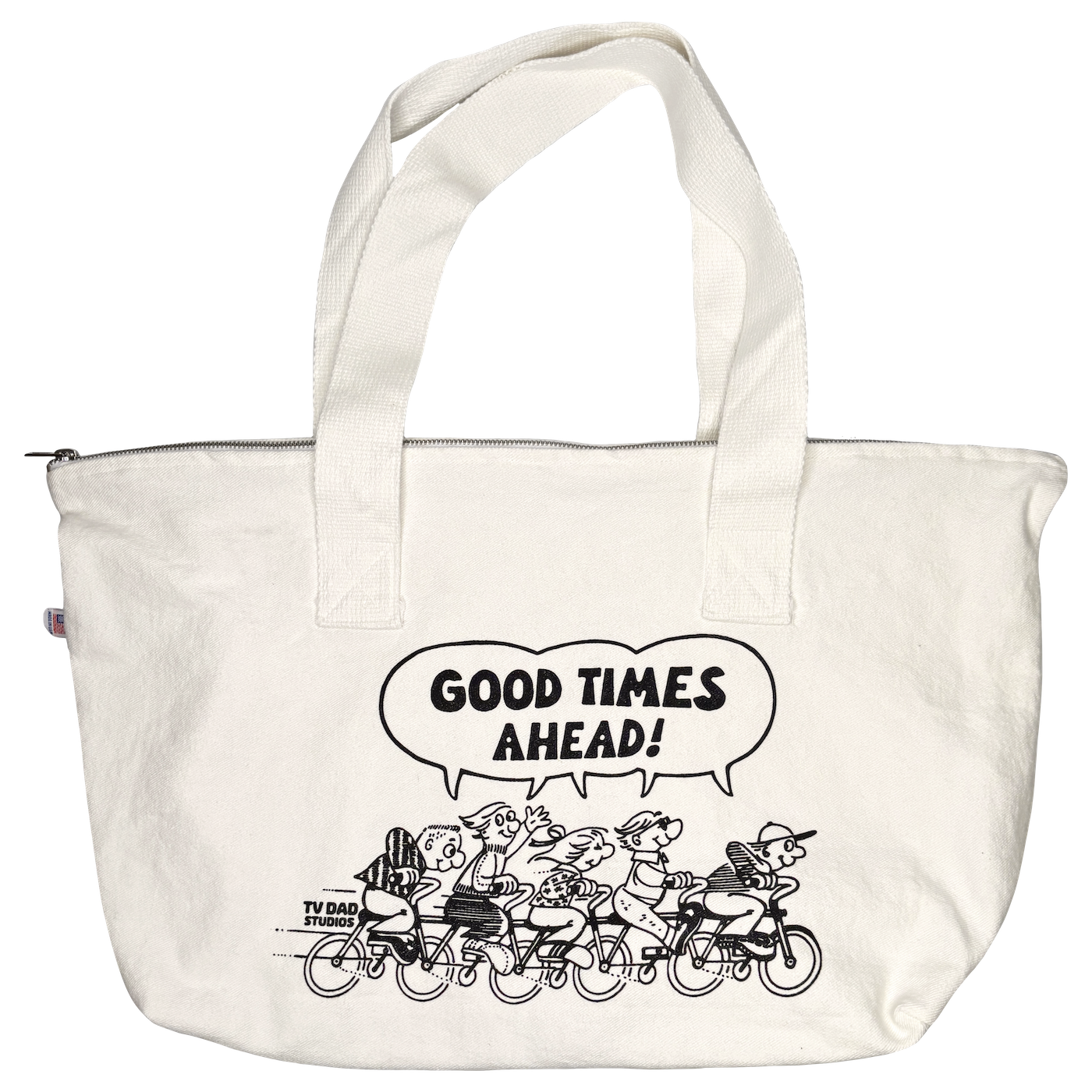 Good Times Zipper Bag - Off-White