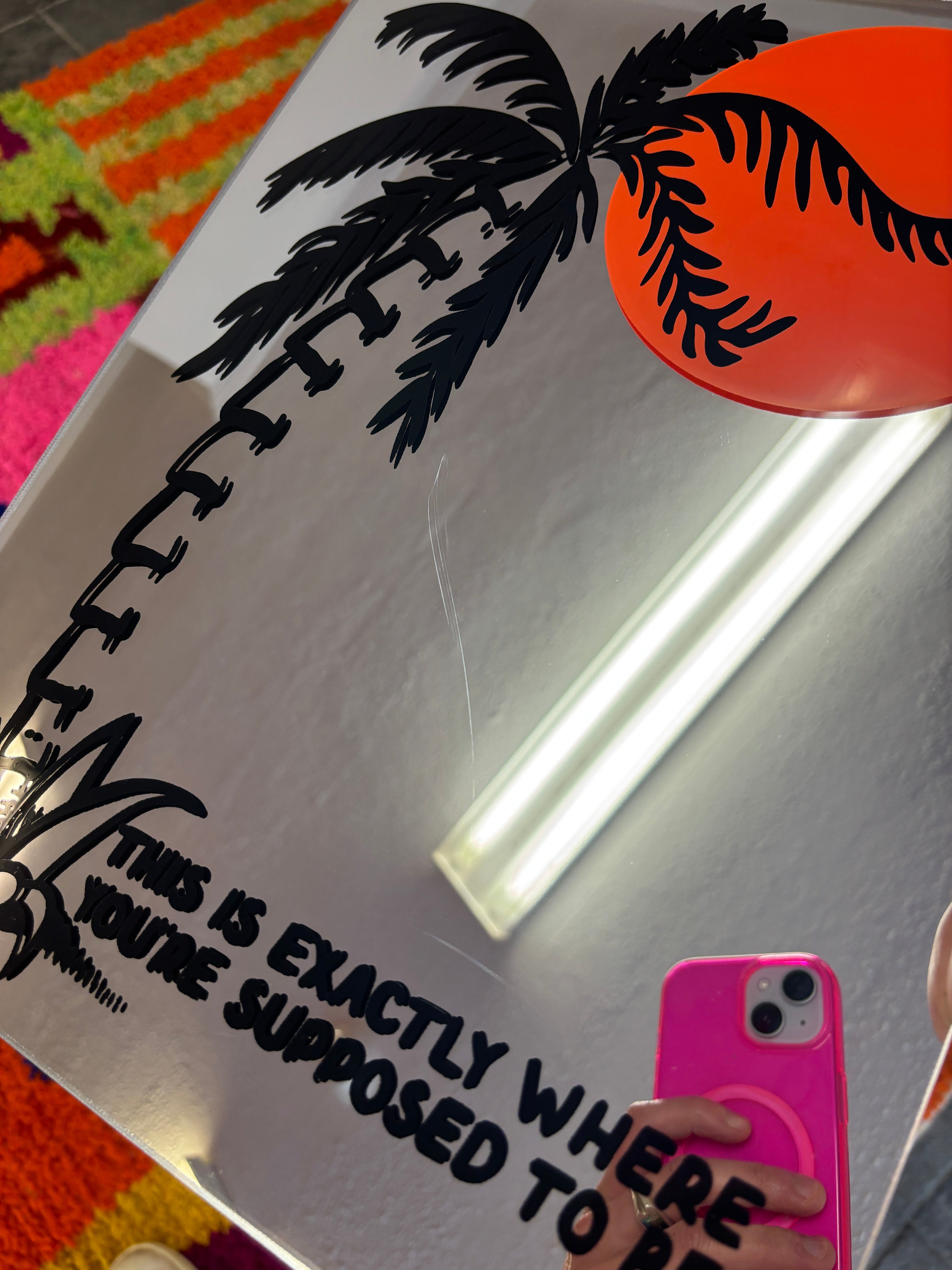 Life in Paradise Mirror - Minor Defect