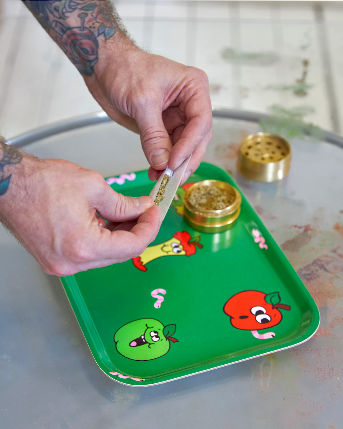 Apple Rolling Tray