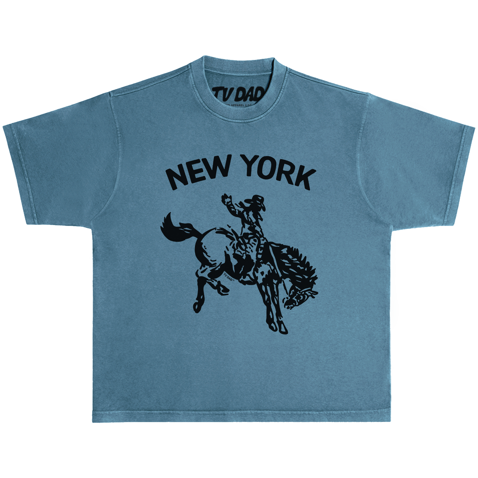 Rodeo Tee - Blue Steel