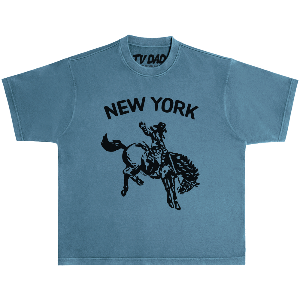 Rodeo Tee - Blue Steel