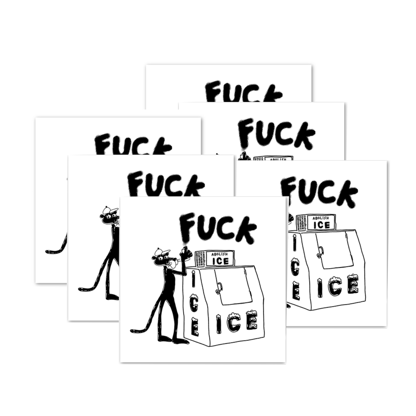 F*** ICE Sticker Pack