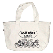 Good Times Zipper Tote Bag