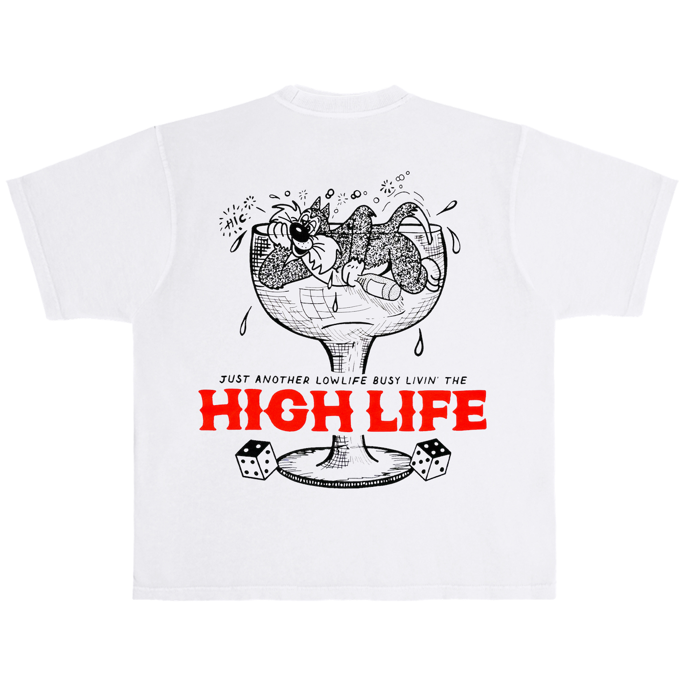 High Life Tee - Back