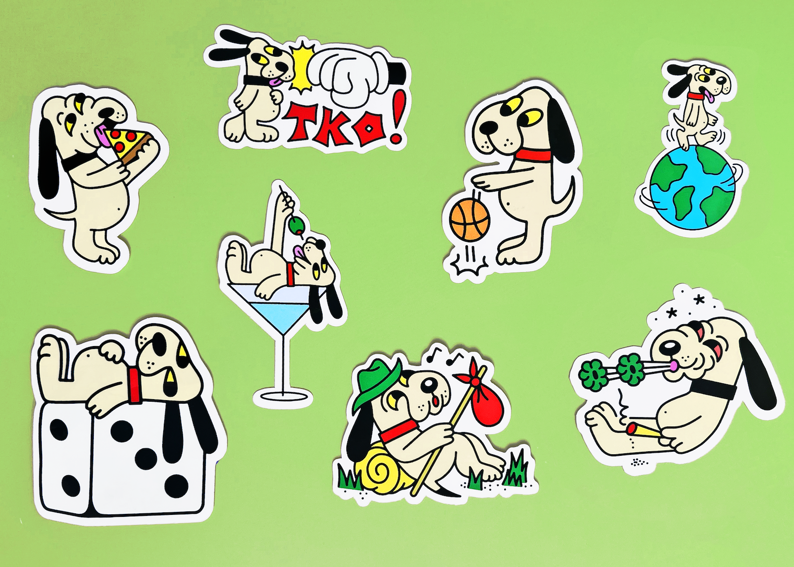 Ruffians Stickers