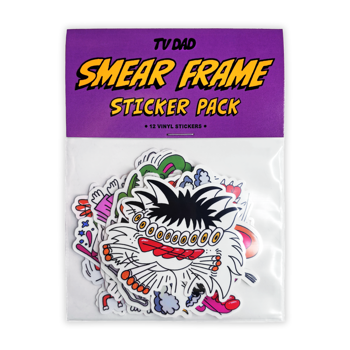 Smear Frame Sticker Pack