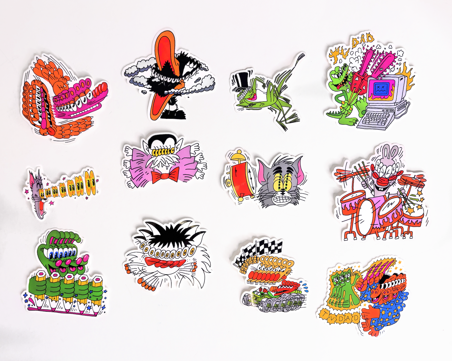 Smear Frame Sticker Pack