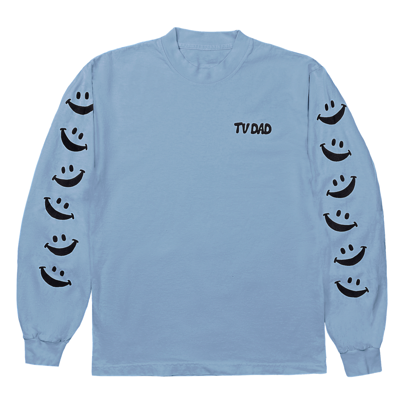 Smiley L/S Shirt (Ice Blue)