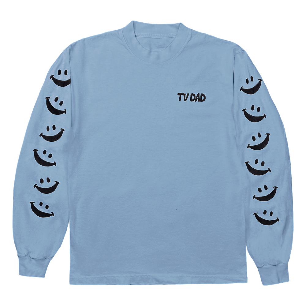 Smiley L/S Shirt (Ice Blue)