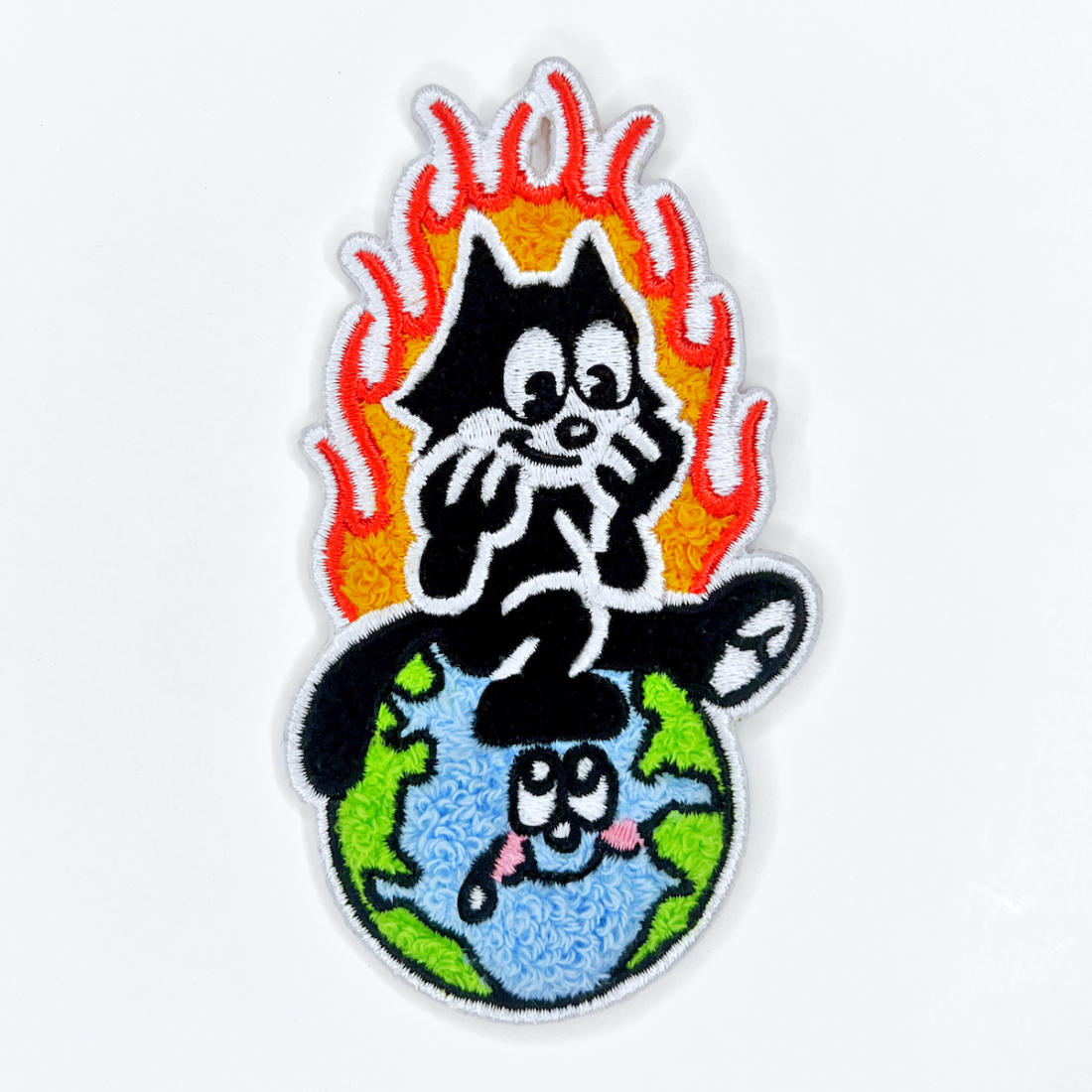 World's On Fire Patch