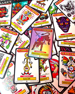 Flash Friends Trading Cards (Series 1)