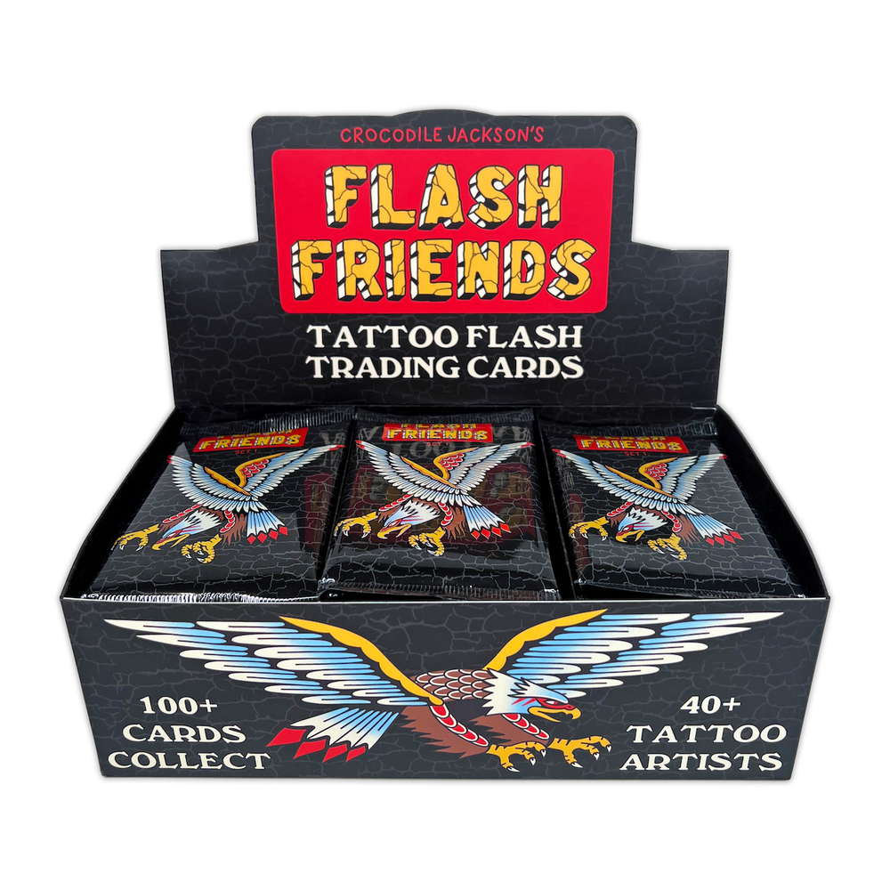 Flash Friends Tattoo Trading Cards