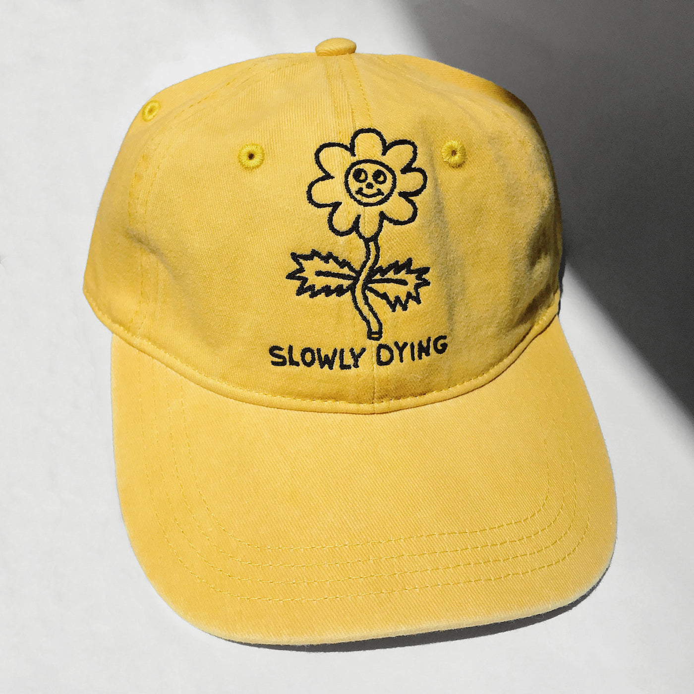 SLOWLY DYING Cap - Butter