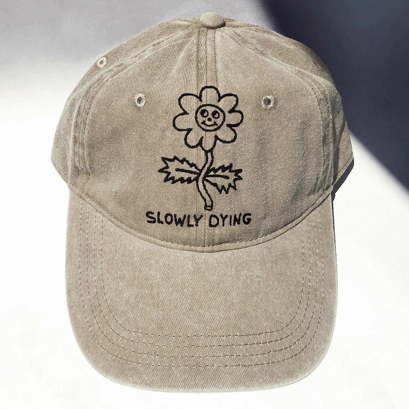 SLOWLY DYING Cap - Khaki