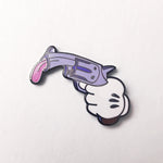 Tired Gun Pin
