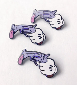 TIRED GUN Pins